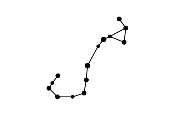 Download Abstract Curved Line with Dots Vector - Premium Resources