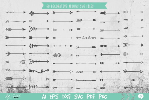 Download Decorative Arrows SVG - Premium Bundle